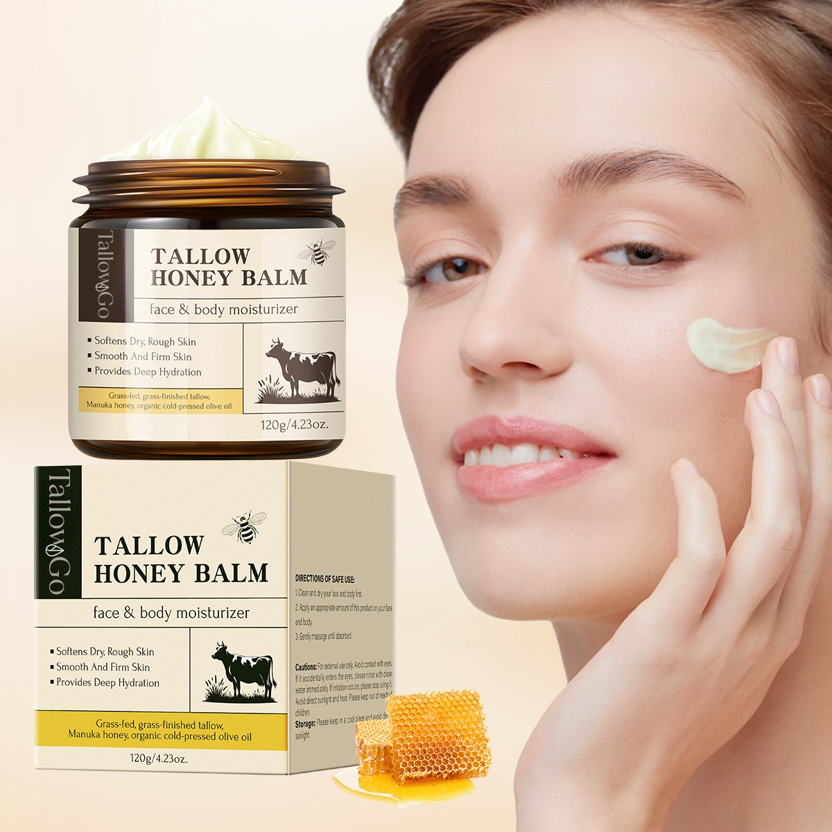 TallowGo™ Tallow Honey Balm
